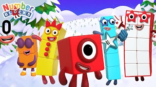 Conteo de números grandes 🧑🎄 | Especial de Navidad / Episodio 1 | Numberblocks en Español
