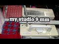    9mm  silver electronic knitting machine my studio sk890  ec1