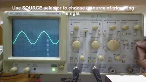 Cathode Ray Oscilloscope 4: Basic Trigger Controls