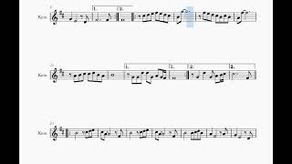 La Course Du Lièvre A Travers Les Champs - Kuşçu Fi̇lm Müzi̇ği̇ - Francis Lai - Keman Notalari