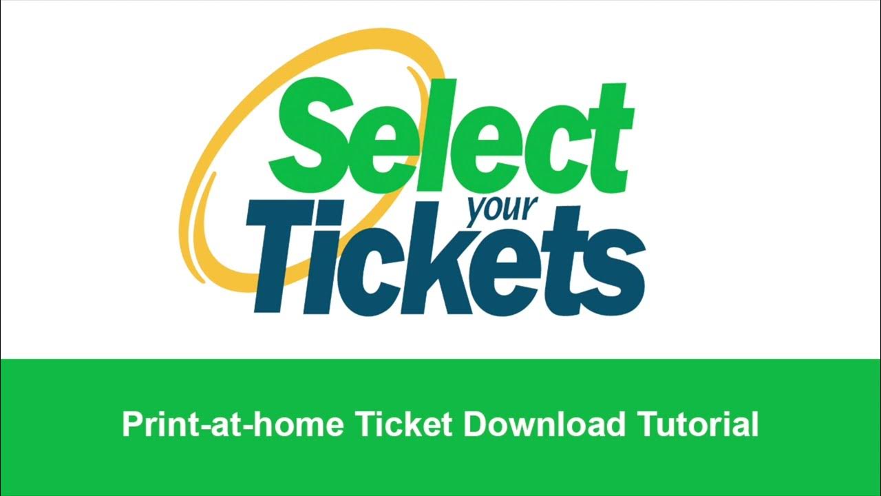 Ticket Tutorial - YouTube