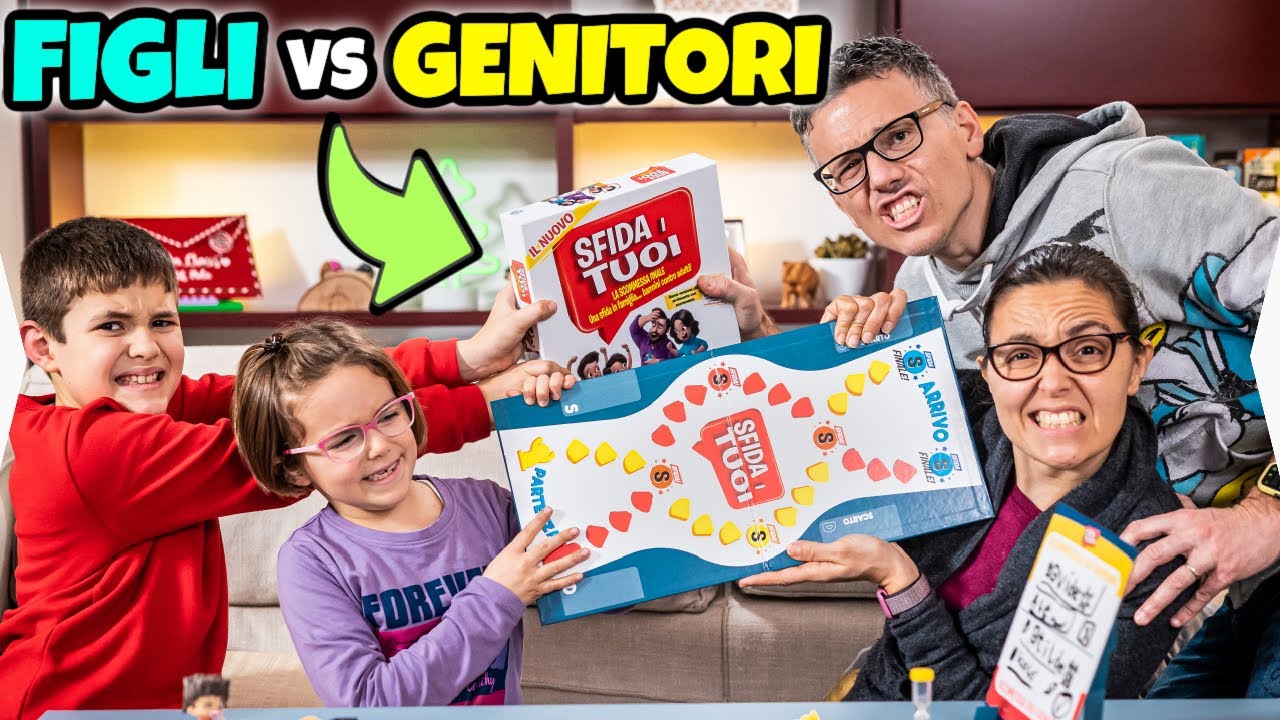 ⁣GENITORI CONTRO FIGLI: Giochiamo a Sfida i Tuoi in Famiglia GBR