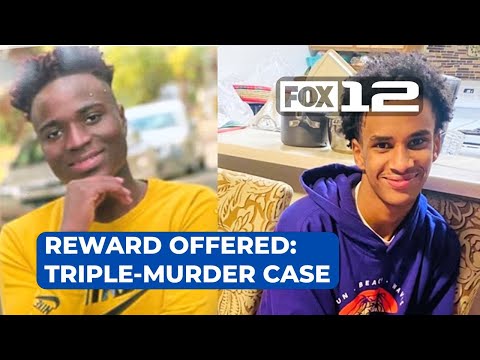 Reward offered to find N Portland triple murder suspects - YouTube