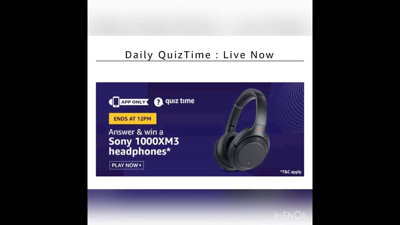 Quiz Time Mornings With Amazon Answers 25Feb2020 YouTube