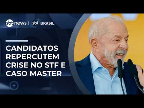 Presidential candidates comment on the Banco Master scandal and the Supreme Court crisis | #SBTBr...