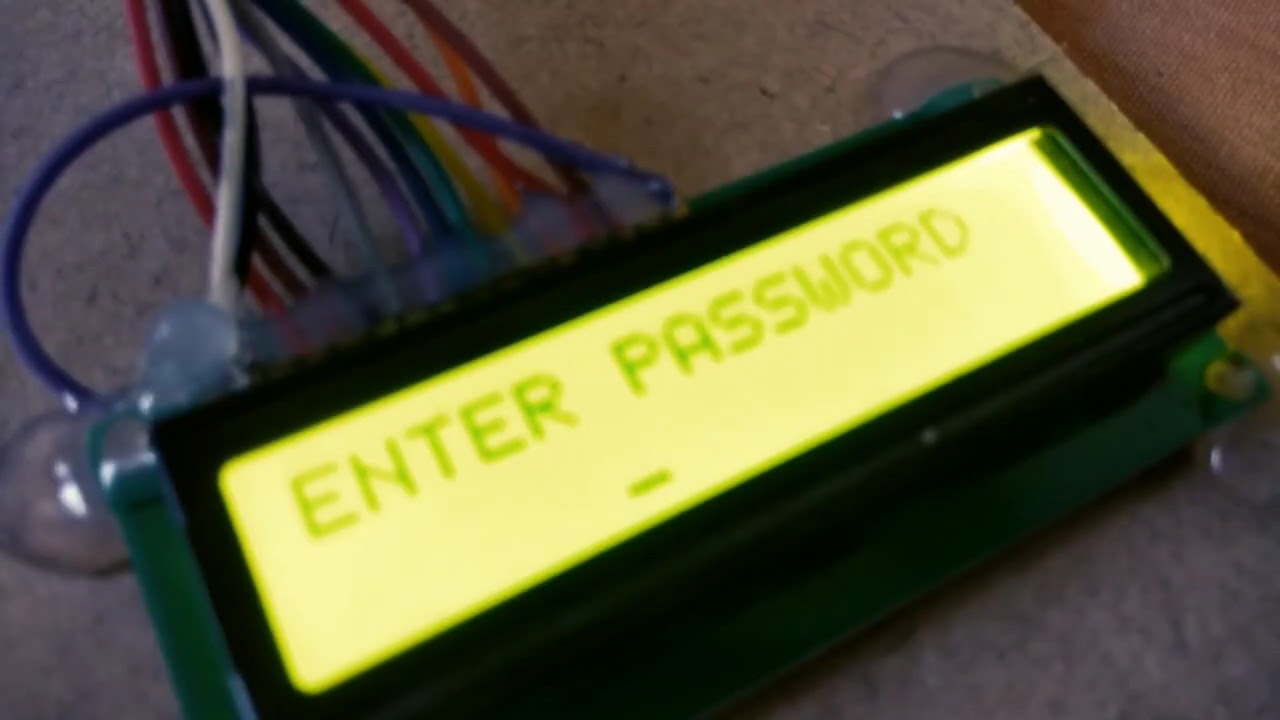 Micro-controller 8051 Based Digital Code Lock // Diploma Final Year ...