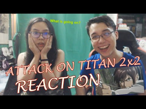 Attack on Titan (Shingeki No Kyojin) 2X2 | "I'm Home" | REACTION (RE-UPLOAD)