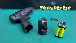 How To Make 12v Cordless Drill Battery Replacement