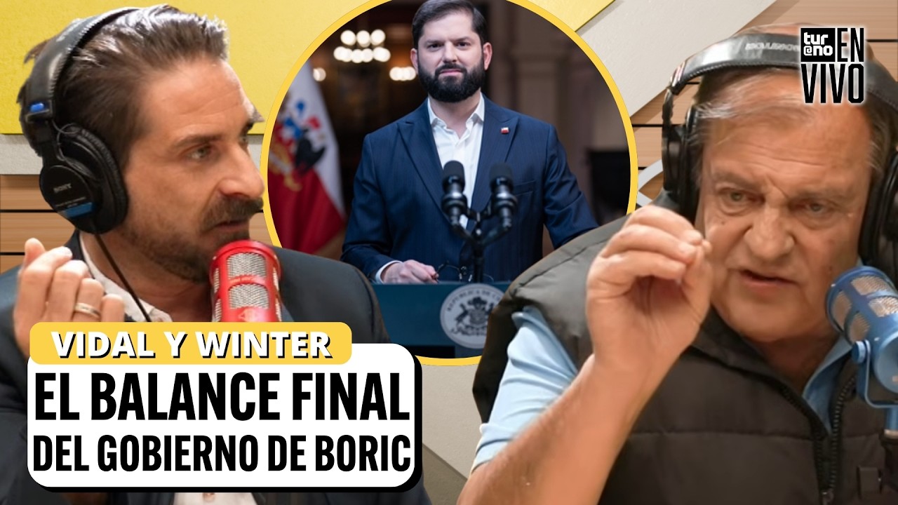 ¿Fracaso o éxito? El balance FINAL del Gobierno de Boric según Vidal y Winter | Turno En Vivo