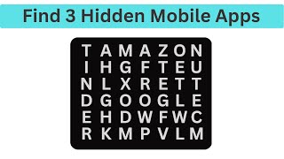 Find the Hidden Mobile Apps | Word Search Game by The Puzzle House 1,132 views 1 year ago 9 minutes, 5 seconds