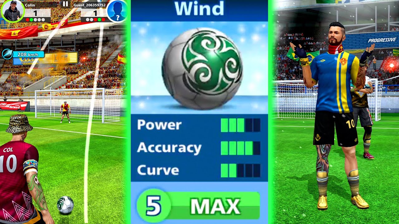 Football Strike UPGRADING TO MAX LEVEL WIND BALL! YouTube