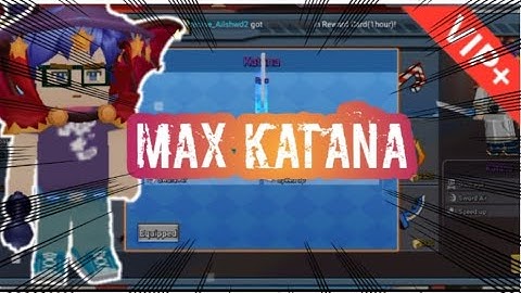 The power of max katana build and shoot [ block man go]