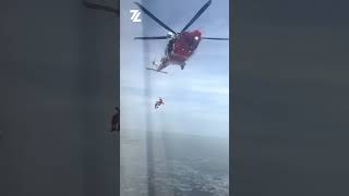Bijzonder: Kustwachthelikopter oefent op sneldienst Tiger