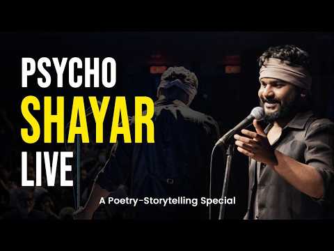 Psycho Shayar Live special poetry| Full Video | Ft. Abhi Munde