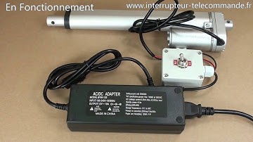 DIY Interrupteur Commande Manuelle pour Actionneurs Linéaires Électrique 12V 24V