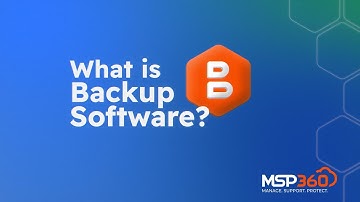 What is Backup Software?