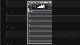Splitting, hsplit, Where searching statements for array in numpy with python #shorts #python #coding