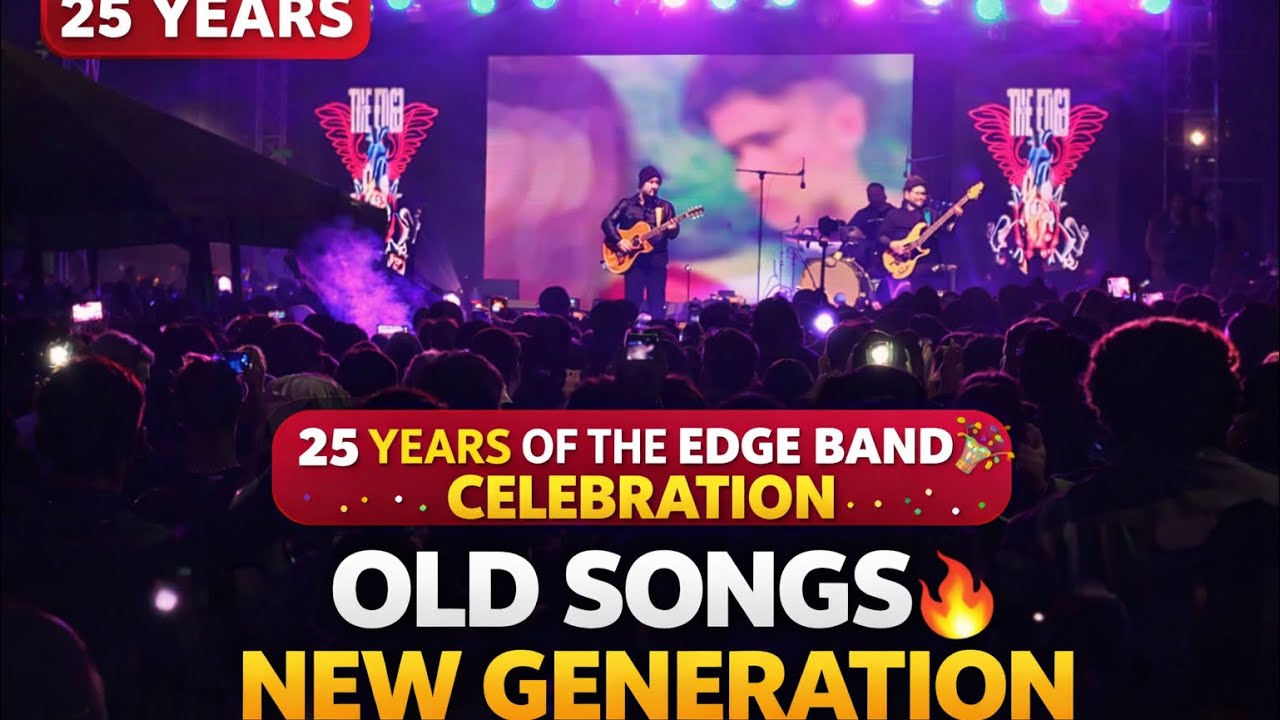 25 Years of The Edge Band ❤️ | When New Gen Sings Old Classics (LIVE Concert Nepal)