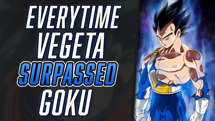 Dragon Ball: Every Time Vegeta Was Stronger Than Goku (In