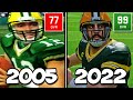 Throwing a Touchdown With Aaron Rodgers in EVERY MADDEN!