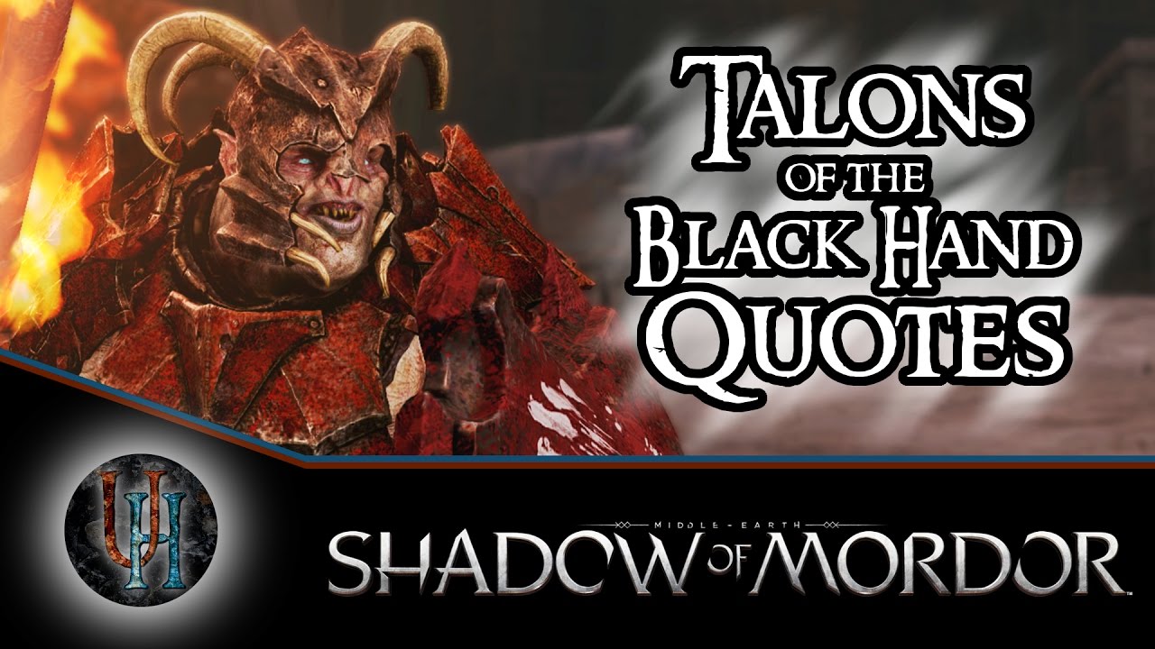talons of the black hand talons of the black hand