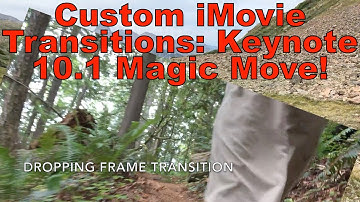 Custom iMovie transitions: Keynote 10.1 Magic Move