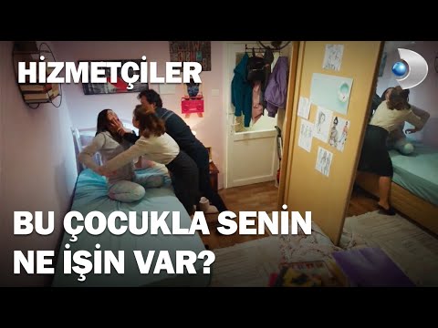 Çiçek, Armağan İle Konuşurken Yakalandı! - Hizmetçiler 1.Bölüm