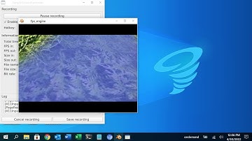 Fps 3D game template on Blender Game Engine running on Twister OS(RPI400)