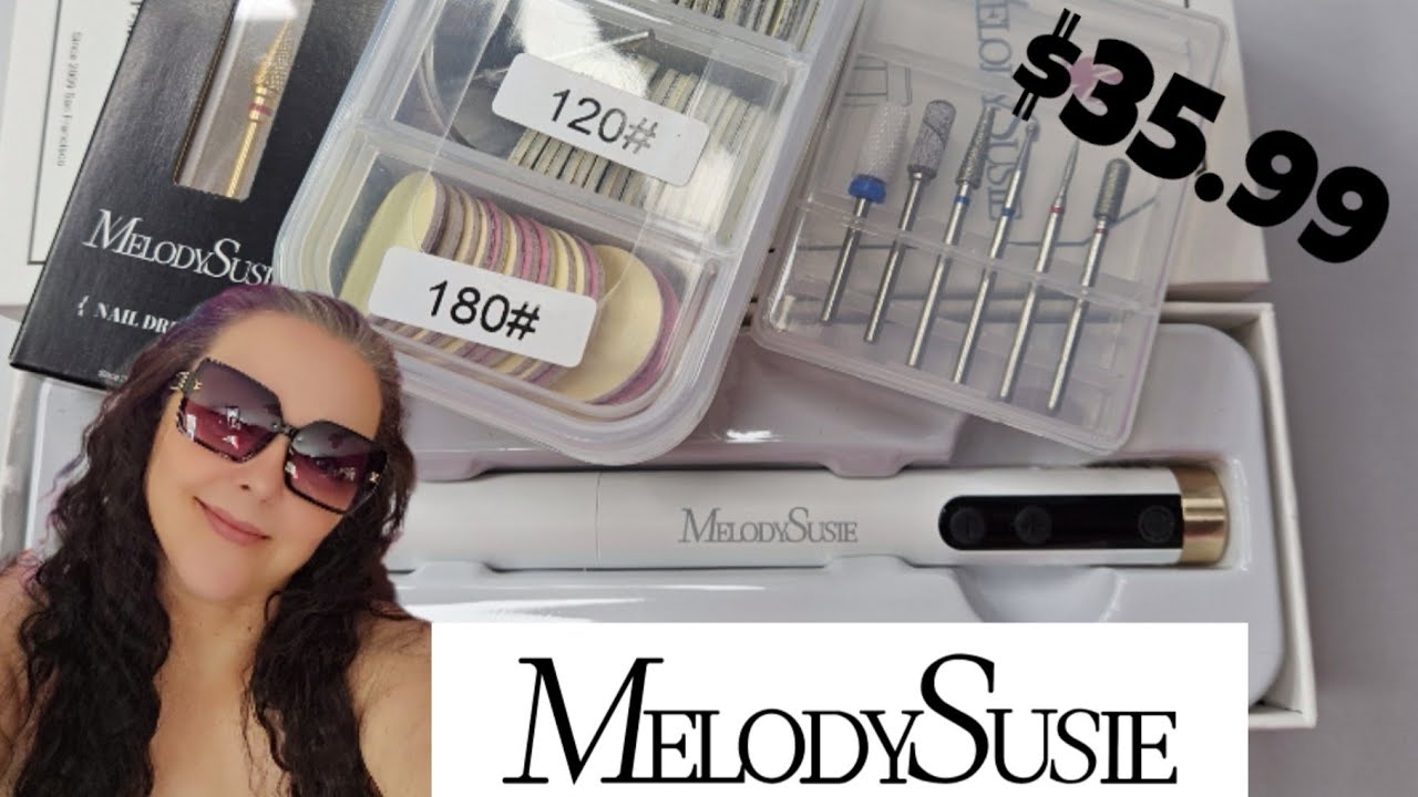 Testing MelodySusie Cordless Rechargeable Nail PM170F Nail Drill Pen 🖊♡☆ Nail Prep