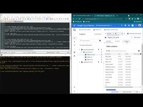 03 GCP ETL - Import Data From Google Cloud Bucket to BigQuery Using Command Line
