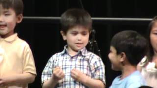 David's Spring 2012 preschool performance