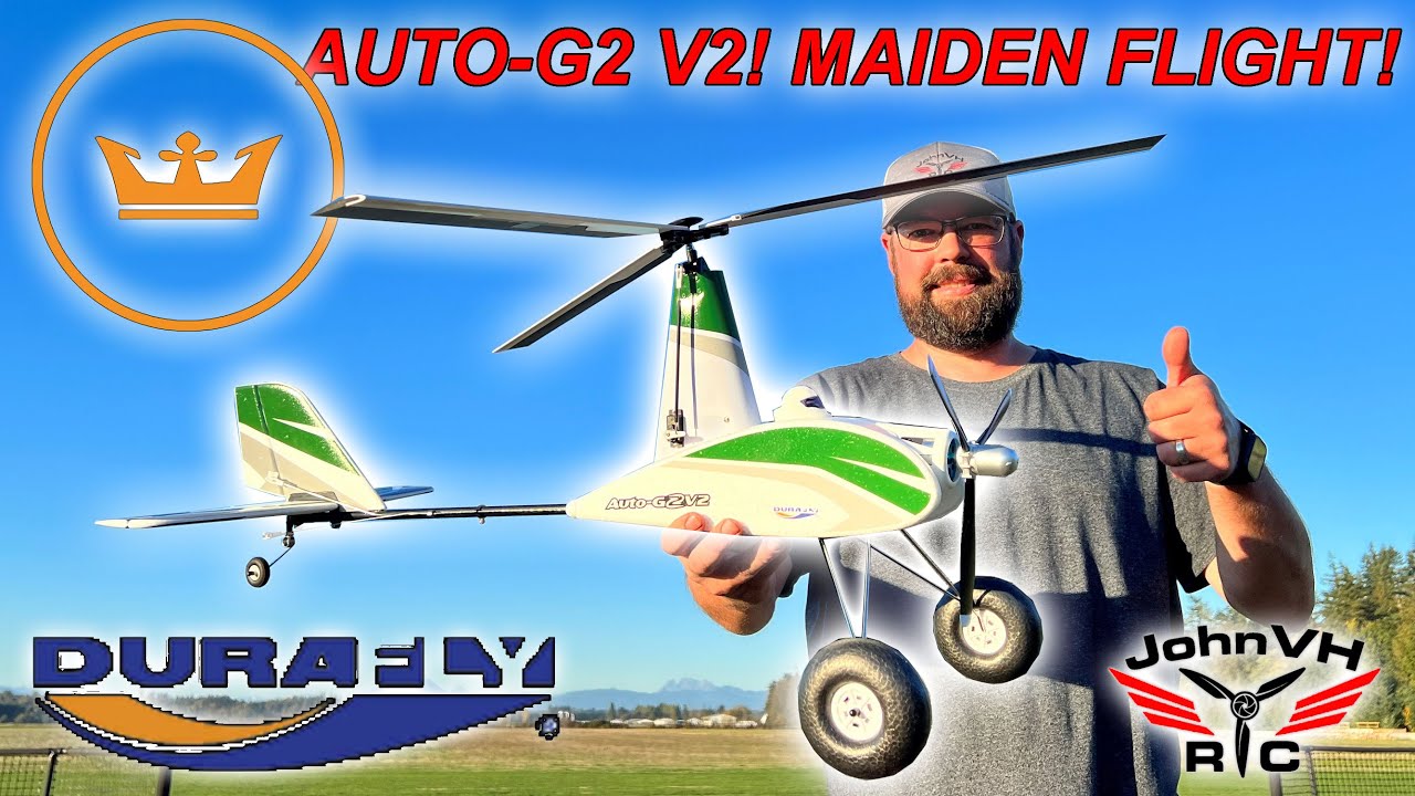 Durafly (PNF) Auto-G2 V2 Gyrocopter w/Auto-Start 821mm