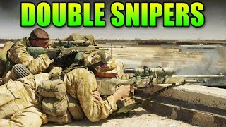 Double Sniper Team Destroys The Enemy! | Battlefield 4 Double Vision