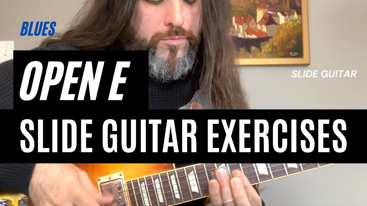 HOW TO PLAY OPEN E SLIDE GUITAR EXERCISES YouTube