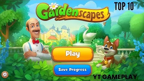 GARDENSCAPES NEW ACRES Walkthrough Gameplay Part 1 - Day 1 (iOS Android)