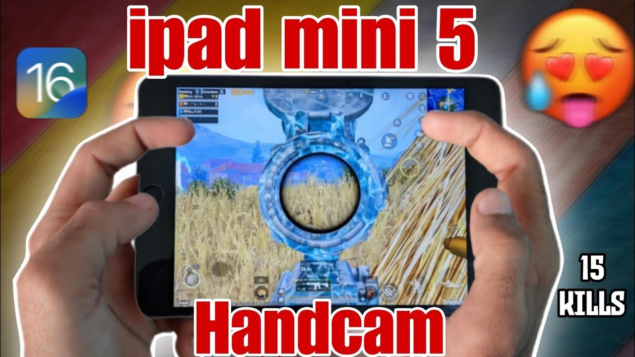Best HANDCAM 4 Finger + Gyroscope | ipad mini 5 ️ PUBG Mobile - YouTube