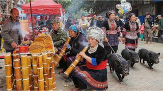 The most "primitive" market on the China-Vietnam border, with strange delicacies screenshot 4