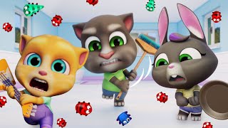 Talking Tom Morning Routine Cartoon For Kids Kedoo Toonstv