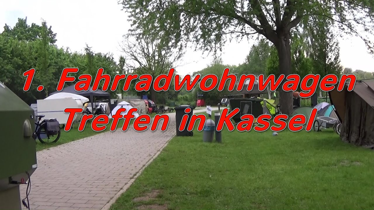 Fahrradwohnwagen Treffen in Kassel