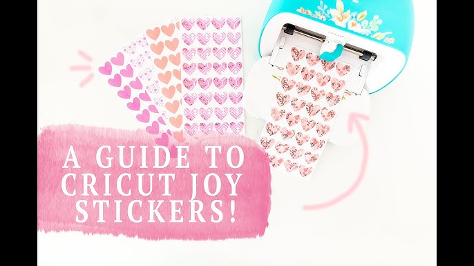 Cricut Joy Stickers (Step By Step Guide) ⋆ Extraordinary Chaos