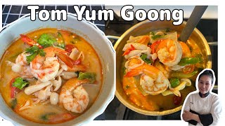 Thai Soup Recipe • Easy Tom Yum Recipe • Authentic Tom Yum |ThaiChef Food