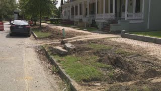 Downtown Augusta road construction causes frustration for residents, work will continue for the next