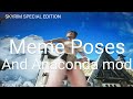 SKYRIM MEME  POSES AND ANACONDA MOD