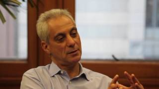Mayor Emanuel interview