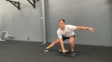 Single Arm Db Lateral Lunges