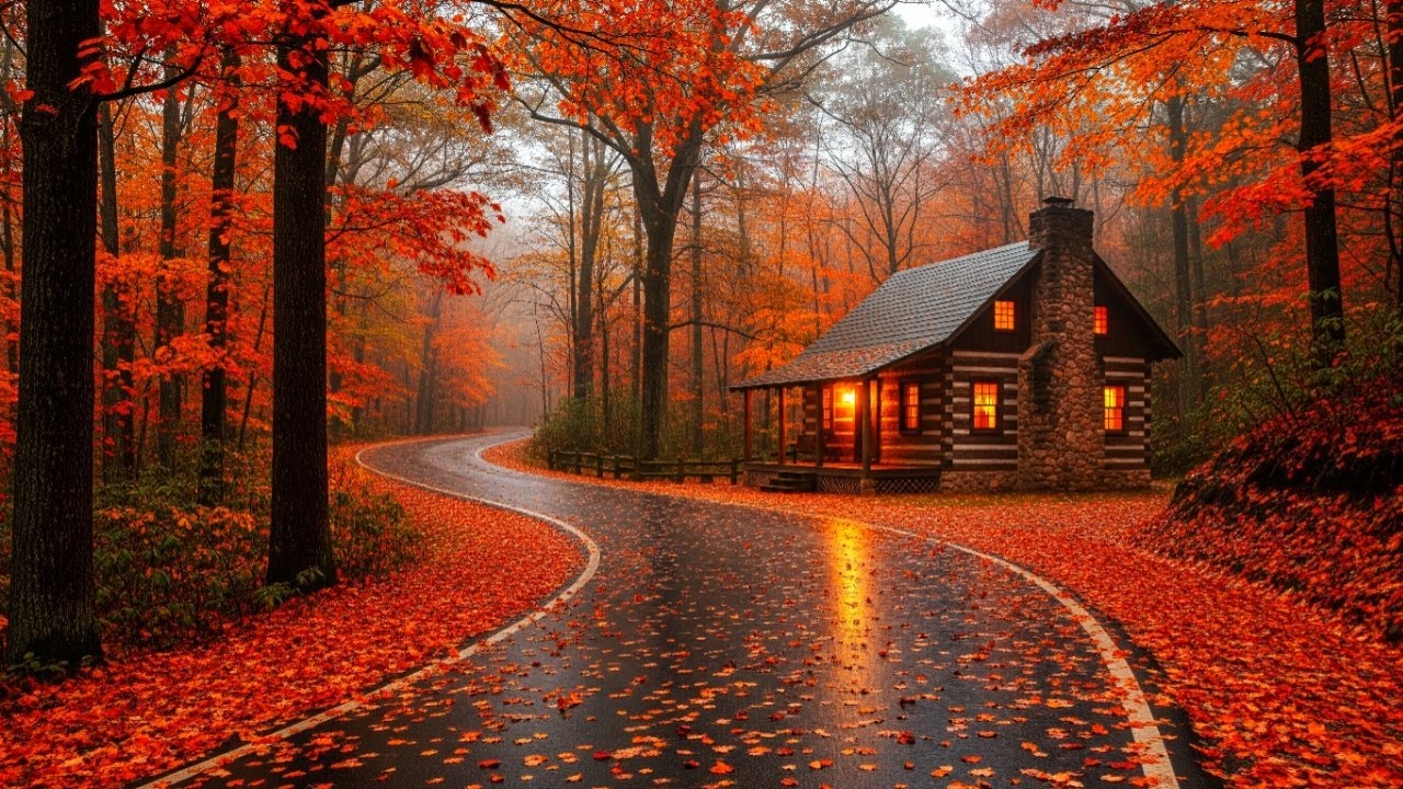 Peaceful Autumn Nature 🍂 Relaxing Music to Heal the Nervous System and Mind