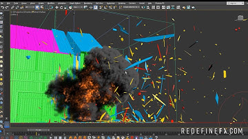 tyFlow Destruction Activated by Phoenix FD by #RedefineFX