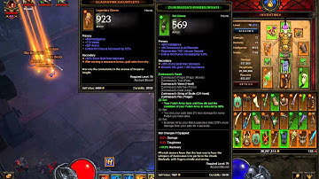Diablo 3 PTR 2.3.0.3 Identifying 48 Legendaries and Artifacts NEW WD SET items