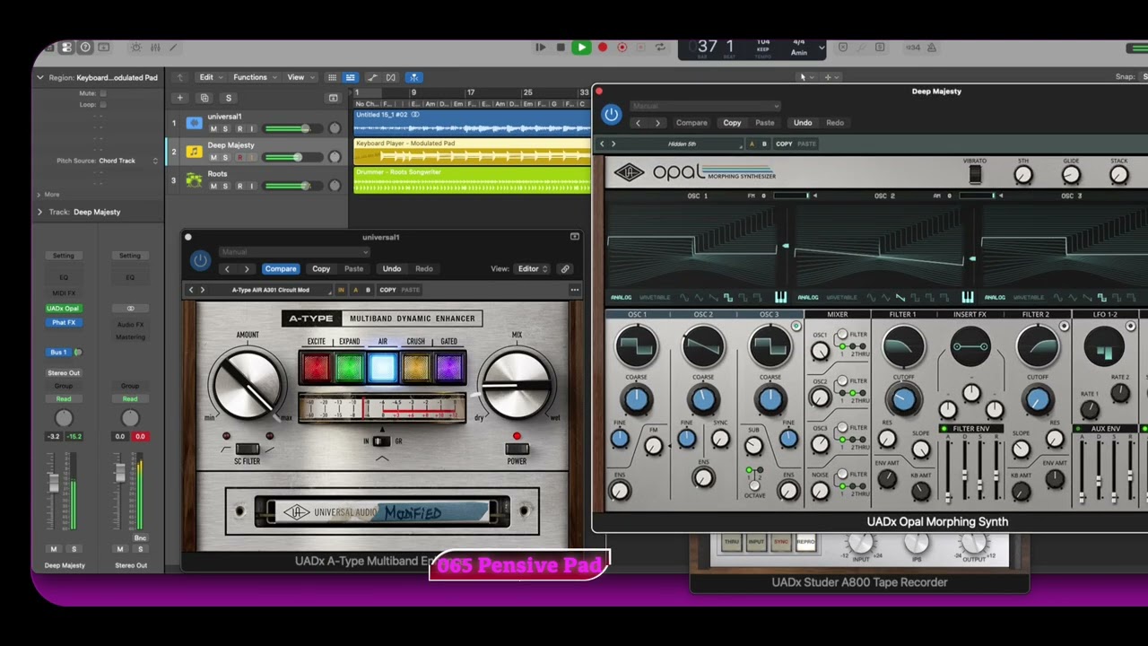 Korg Oasys 065 Pensive Pad