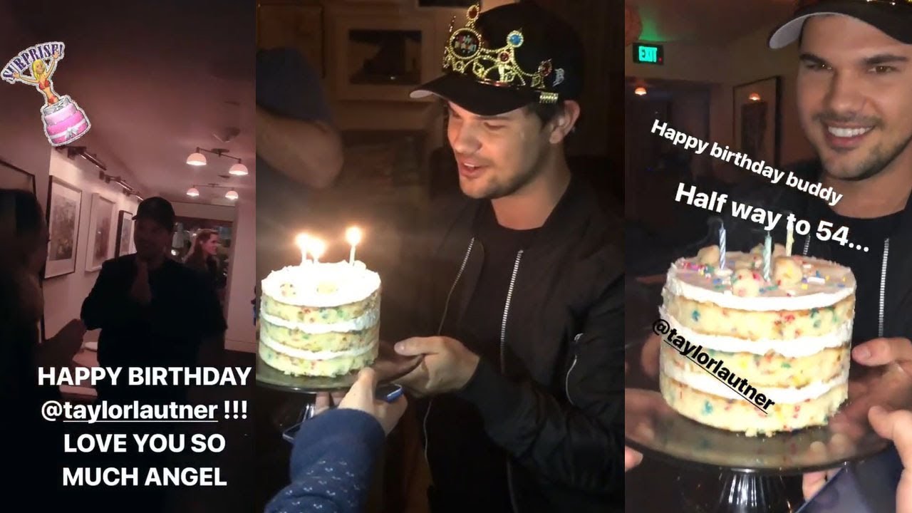 Festa Surpresa Do Taylor Lautner 2019 Youtube